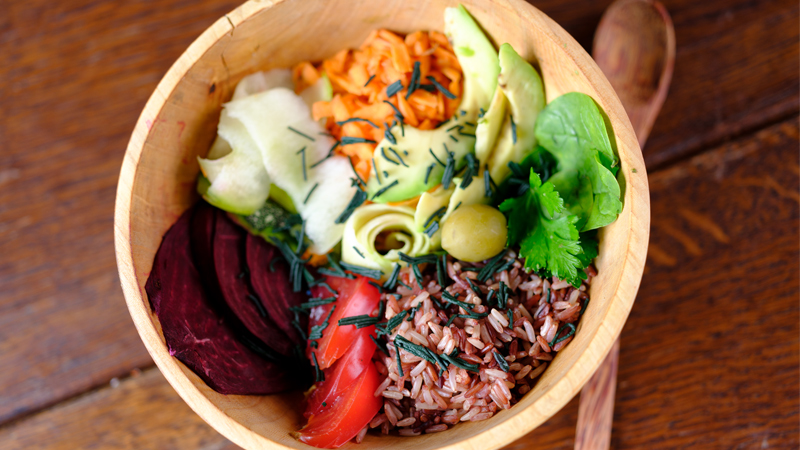 Buddha bowl veggie