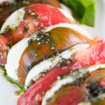 Tomates mozzarella spiruline et spirumix