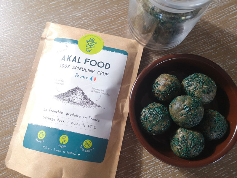 energy ball spiruline menu enfant