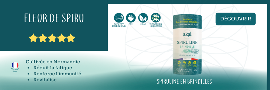 Fleur de spiruline brindilles