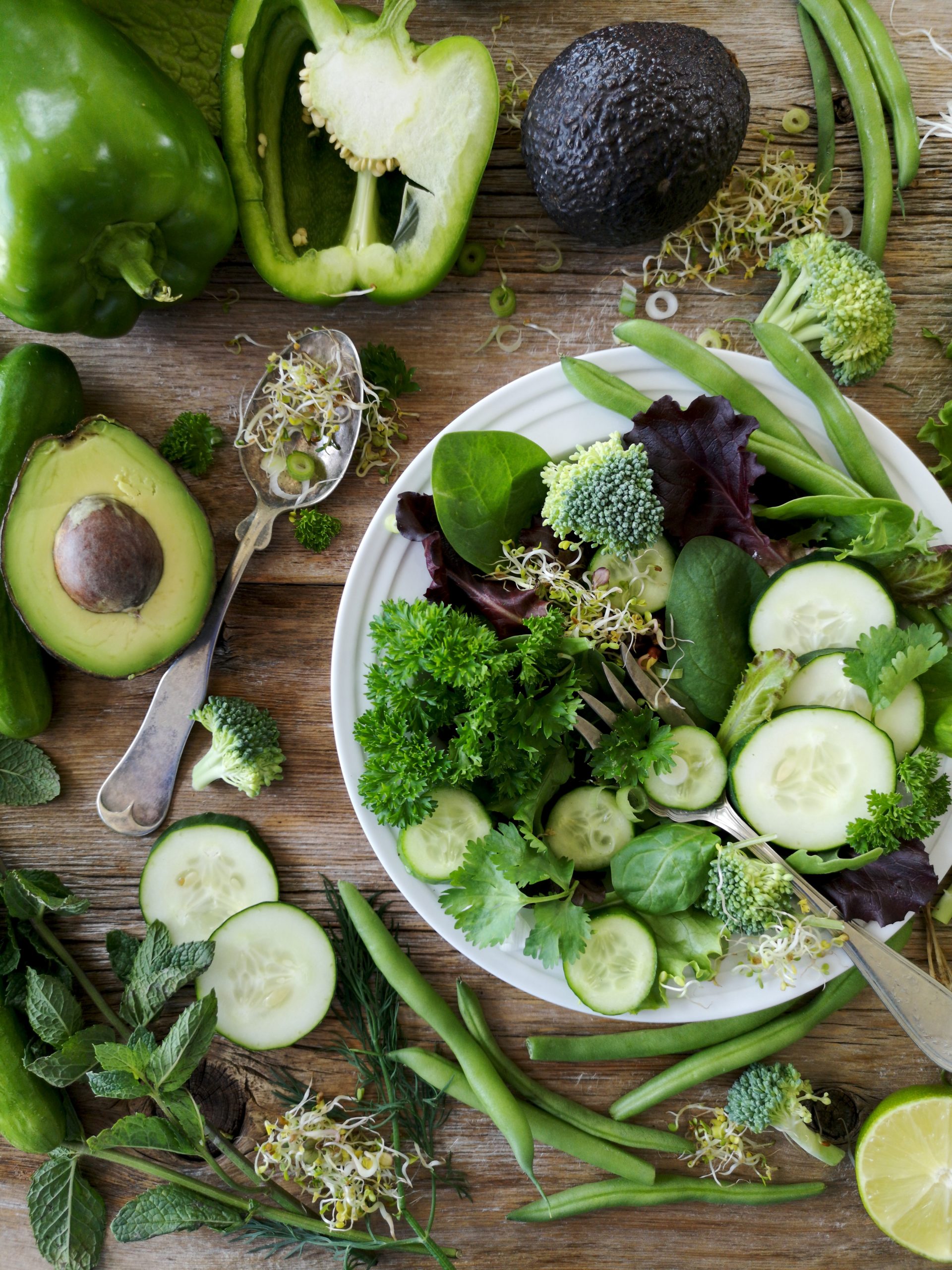 légumes-verts-nettoyage-printemps-diete-verte