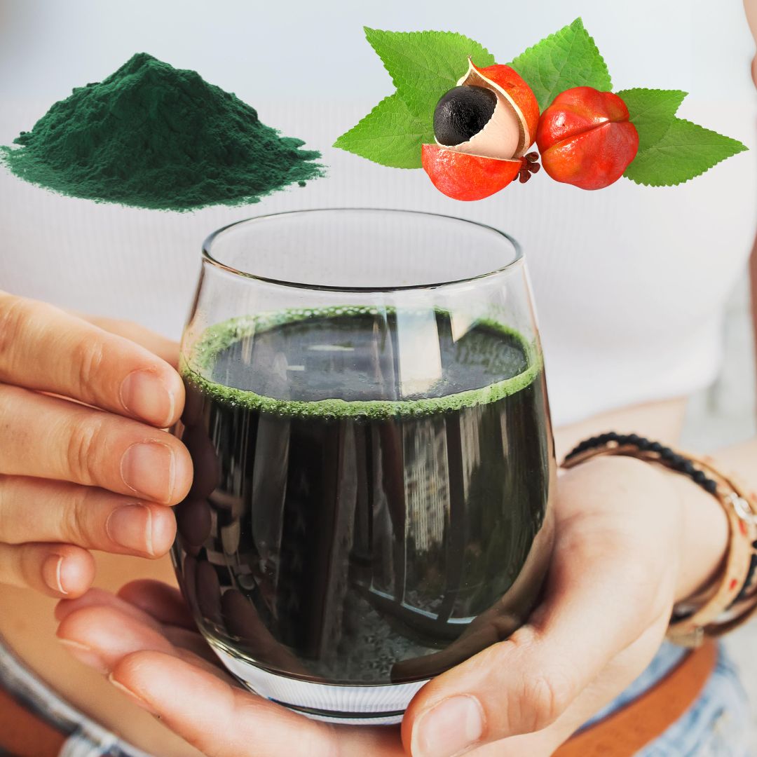 boisson énergisante spiruline guarana