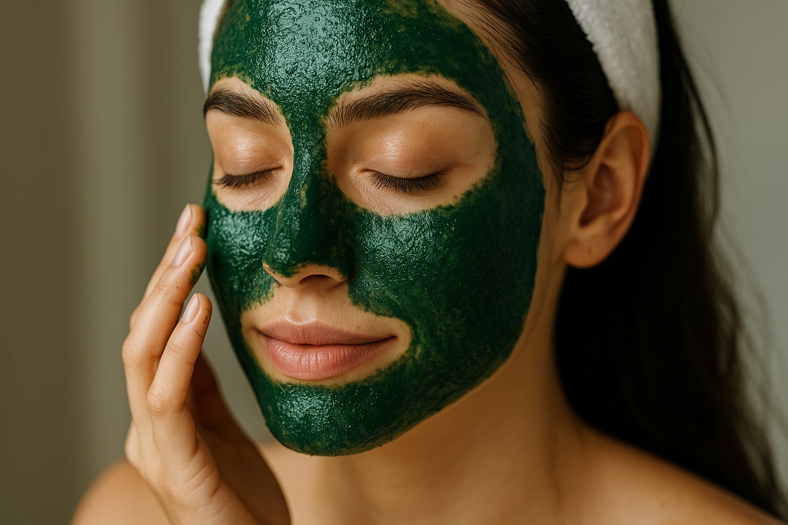 bienfaits spiruline peau