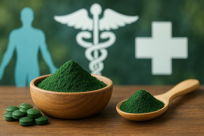 quelle maladie soigne la spiruline